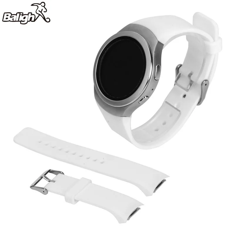 

2019 Sport Silicone Band For Smart Samsung Galaxy Gear S2 SM-R720 Watch Band Stylish Silicone Replacement Strap