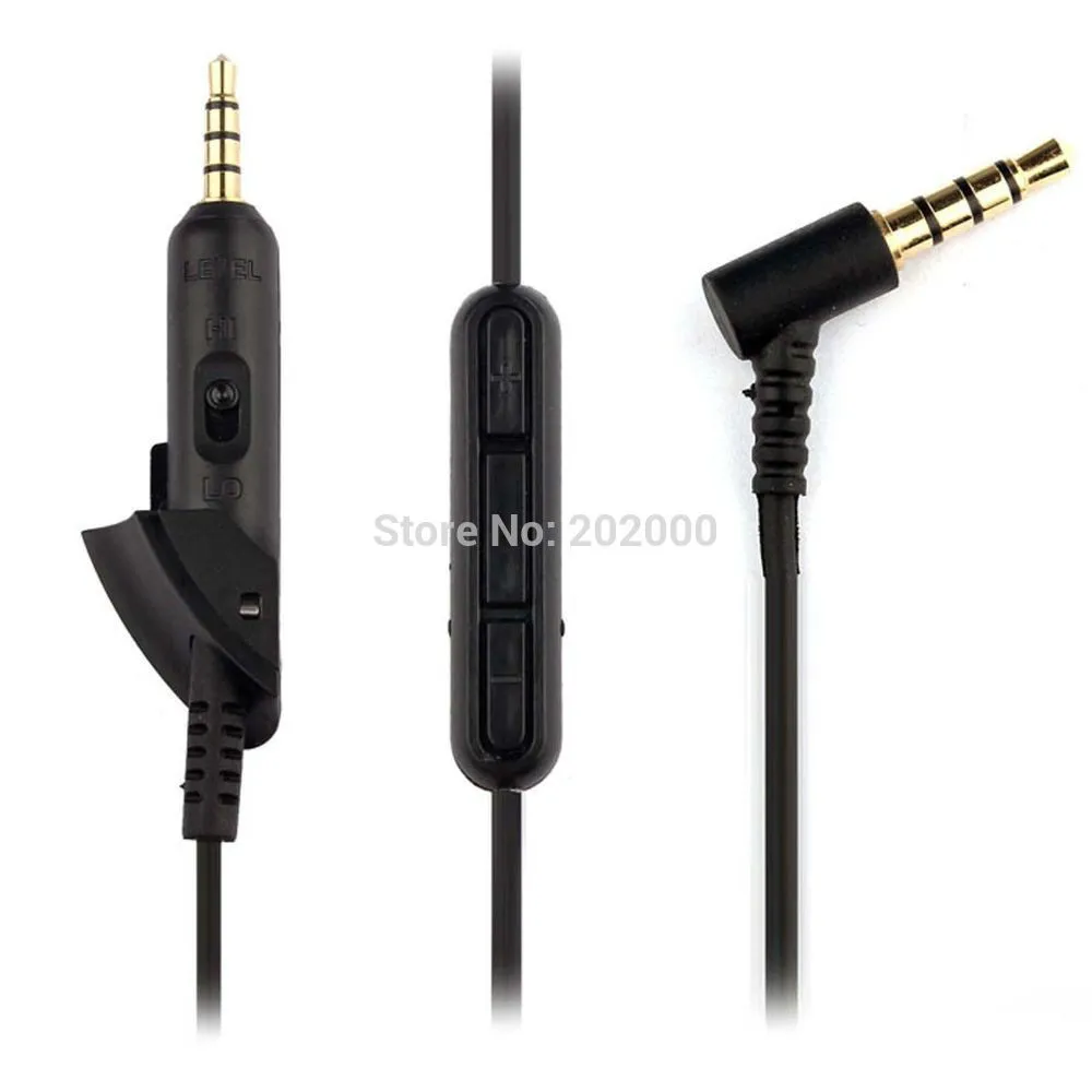 

New 3.5mm To Male Replacement Audio Extension Cable Cord for QC15 Headphones OPP Packaging
