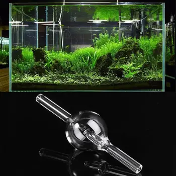 

Aquarium CO2 Glass Bubble Counter for Fish Tank Air Non Return Check Recorder