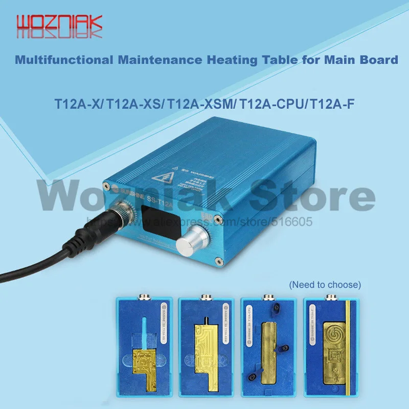 Wozniak For Iphone X Mainboard Stratified Heating Table 185 Degrees Accurate Rapid Separation Disassembly Platform Ss T12A huismerk kopen in de aanbieding