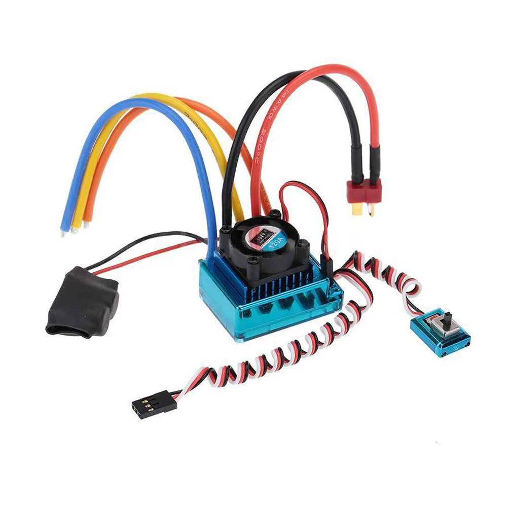 120A Sensored Brushless Speed Controller ESC for RC Car Truck Crawler