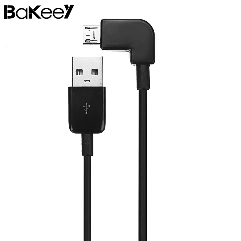 Bakeey 90 градусов Micro USB кабель для быстрой зарядки Redmi Note 4 4x Samsung S6 S7 телефона Android