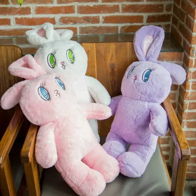 Новый милый WEGO супер мягкий большой 75 см Кролик мультфильм кролик плюшевые игрушки трехмерной куклы сестра продать Мэн дети детские