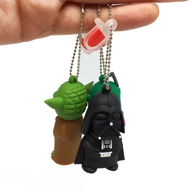 Флеш-накопитель USB 64G Star Wars, флеш-накопитель 32 GB, флешка 16GB R2D2 Darth Vinda 8GB 4GB Maul Bounty Hunter, USB2.0 карта памяти, носитель