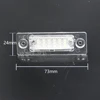 2Pcs Car 18LED Error Number License Plate Light Lamp For VW Touran Passat Cimousint B5.5 SKODA Superb 1 3U B5 Car Accessories ► Photo 2/6