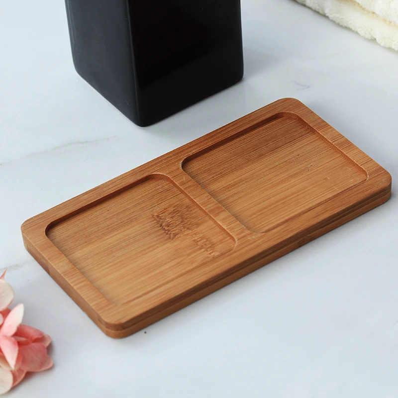Ceramic Hand Sanitizer Bottle Pressing Shower Gel Bottle Toothbrush Cup Tumbler Set with Bamboo Tray Bathroom Accessories Ceramic Hand Sanitizer Bottle Pressing Shower Gel Bottle Toothbrush Cup Tumbler Set with Bamboo Tray Bathroom Accessories