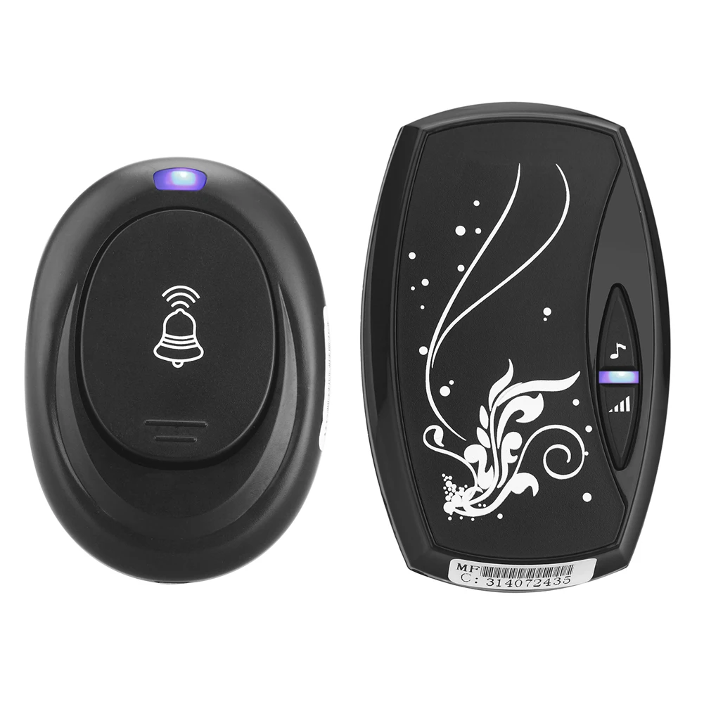 

36 Songs Wireless Receiver Remote Control 100M Waterproof Doorbell Home Security Safety Door Ring Transmitter + ReceiverEN#