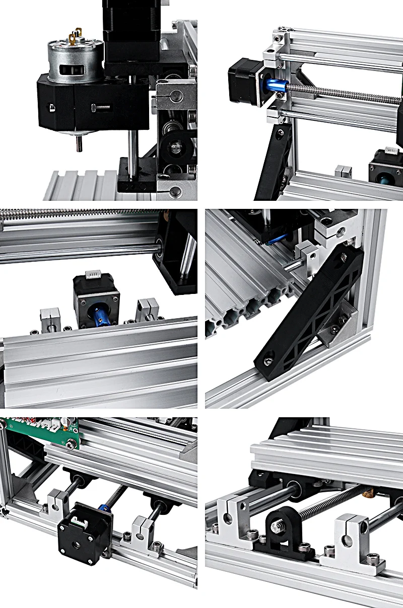 CNC Rounter DIY 1610 мини станок с ЧПУ, рабочая зона 16*10*4,5 см, 3 оси PCB фрезерный станок с GRBL управлением