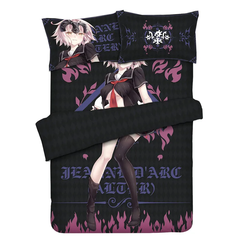 Fate/Grand order Jeanne d'Arc аниме мультфильм отаку детское постельное белье Комплект