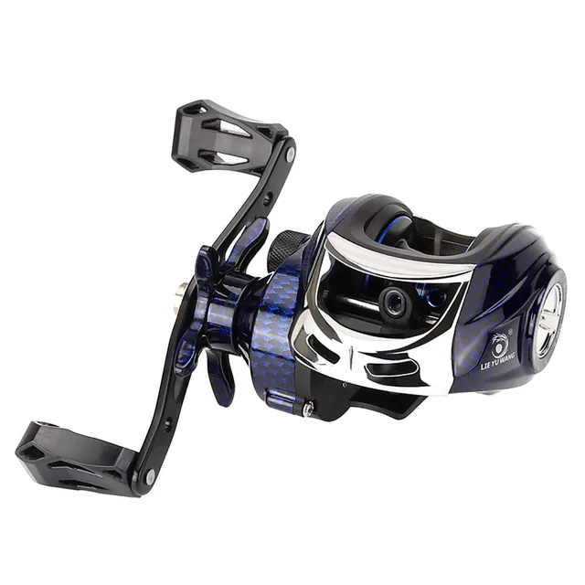 Best Offers High Speed Ratio 7.2:1 Dual Brake System 15+1BB Lure Fishing Reel for Saltwater Fishing Wheel 5.5kg Drag Power Baitcasting Reel Best Offers High Speed Ratio 7.2:1 Dual Brake System 15+1BB Lure Fishing Reel for Saltwater Fishing Wheel 5.5kg Drag Power Baitcasting Reel