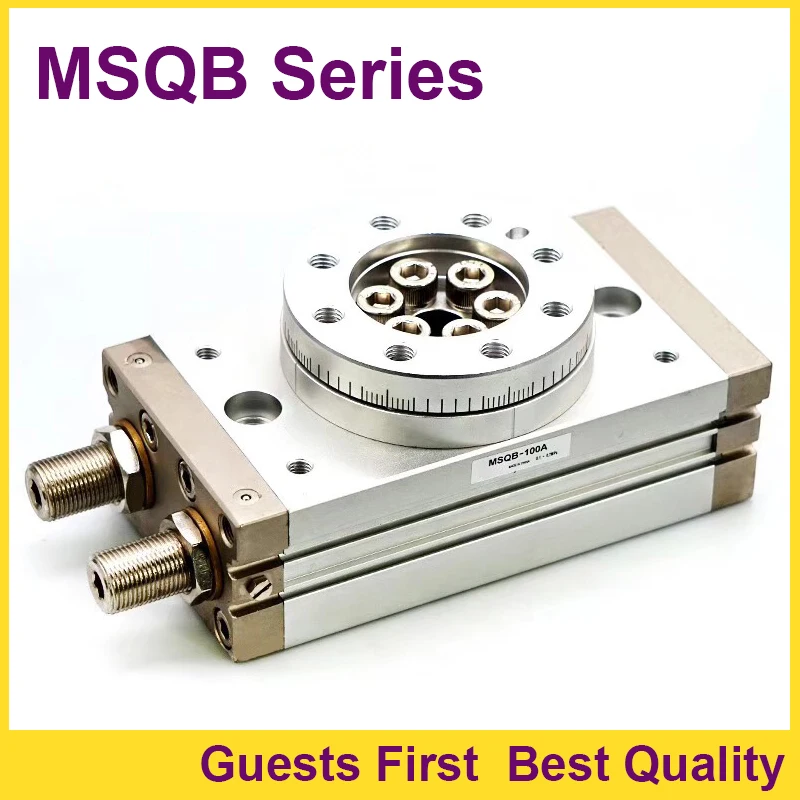 

MSQB10A MSQB20A MSQB50A MSQB50R MSQB10R MSQB20R MSQB30R MSQB70A SMC Type 0-180 degrees adjustable Rotary Pneumatic Cylinder