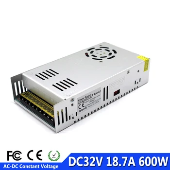 

Single Output Switching power supply DC 32V 18.7A 600W Power Supplies led driver transformer 110v 220v AC-DC For CNC CCTV Motor