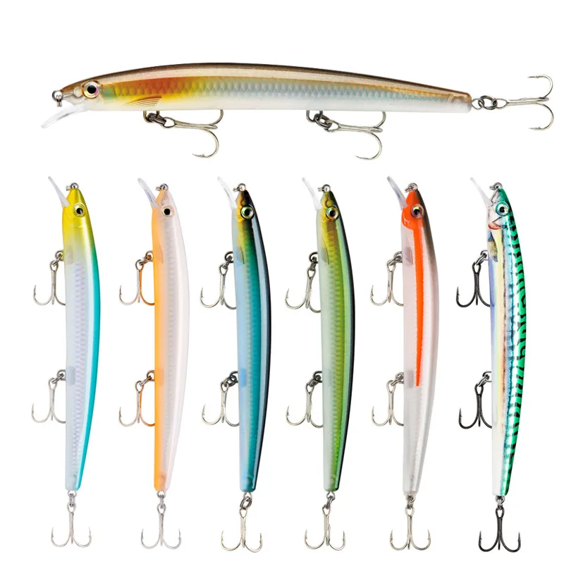 

2019 New Fishing Lures Minnow Floating 130mm 15g Pesca Swimbait Crankbait Ocean/Sea Boat Fishing Tackle Japan Artificial Bait