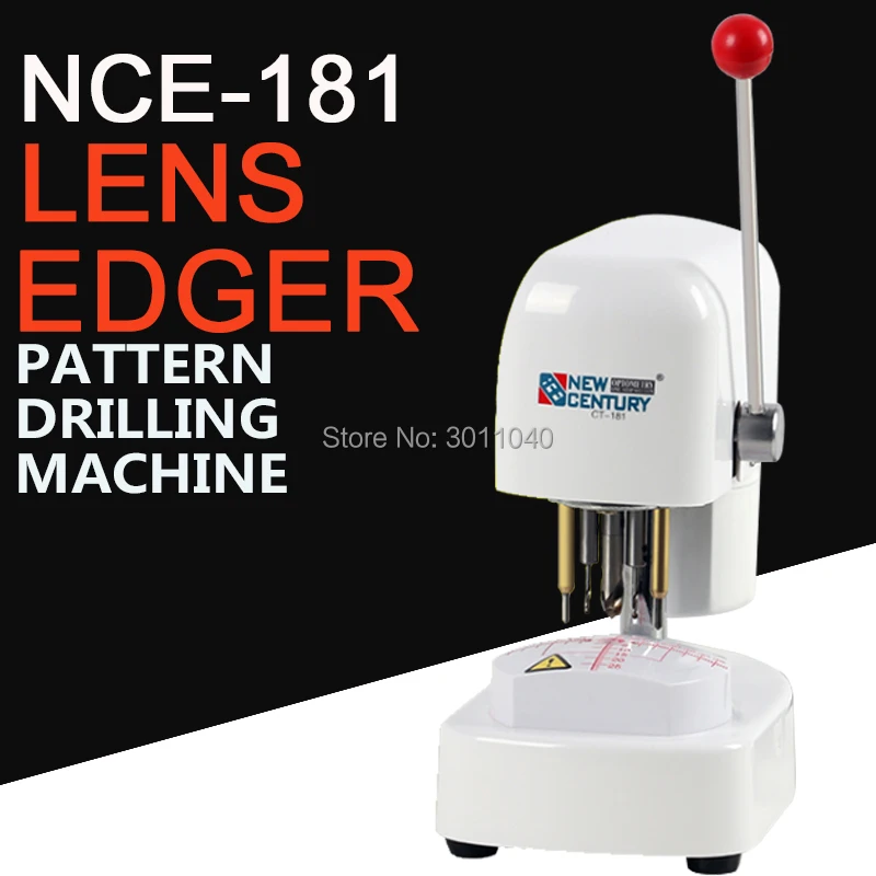 

NCE-181Three holes Pattern Drilling Machine lens template punch plastic cover