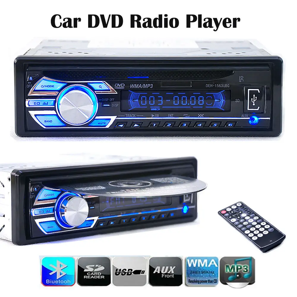 New Car Electronics Audio Car Radios Car Stereo 1563U FM