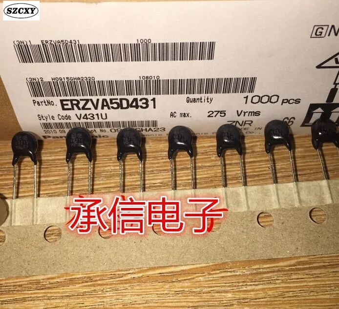 ERZVA5D431 05D431 ZNR V431U 430V новый оригинальный варистор | Электроника