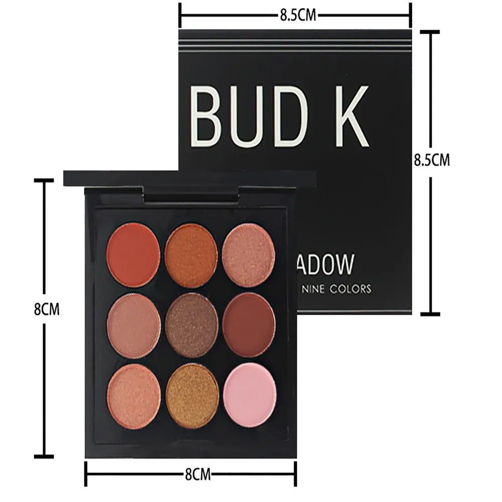 2019 Fashion 9 Colors Eyeshadow Palette Luxury Golden Matte Nude Eye Shadow Palettes 0508MZH 2019 Fashion 9 Colors Eyeshadow Palette Luxury Golden Matte Nude Eye Shadow Palettes 0508MZH