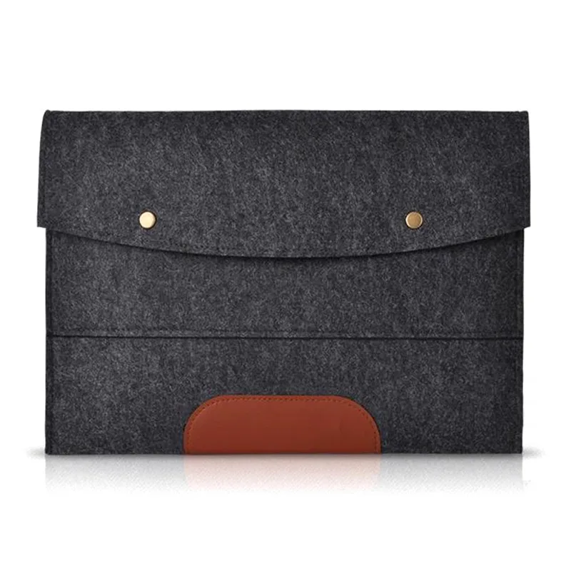 

Laptop Sleeve Wool Felt Case for xiaomi mipad 2 Cases for Surface Pro 4 Notebook Case Pouch For Mac Book Case Cover notebook bag