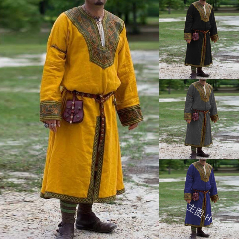 mens tunic robe