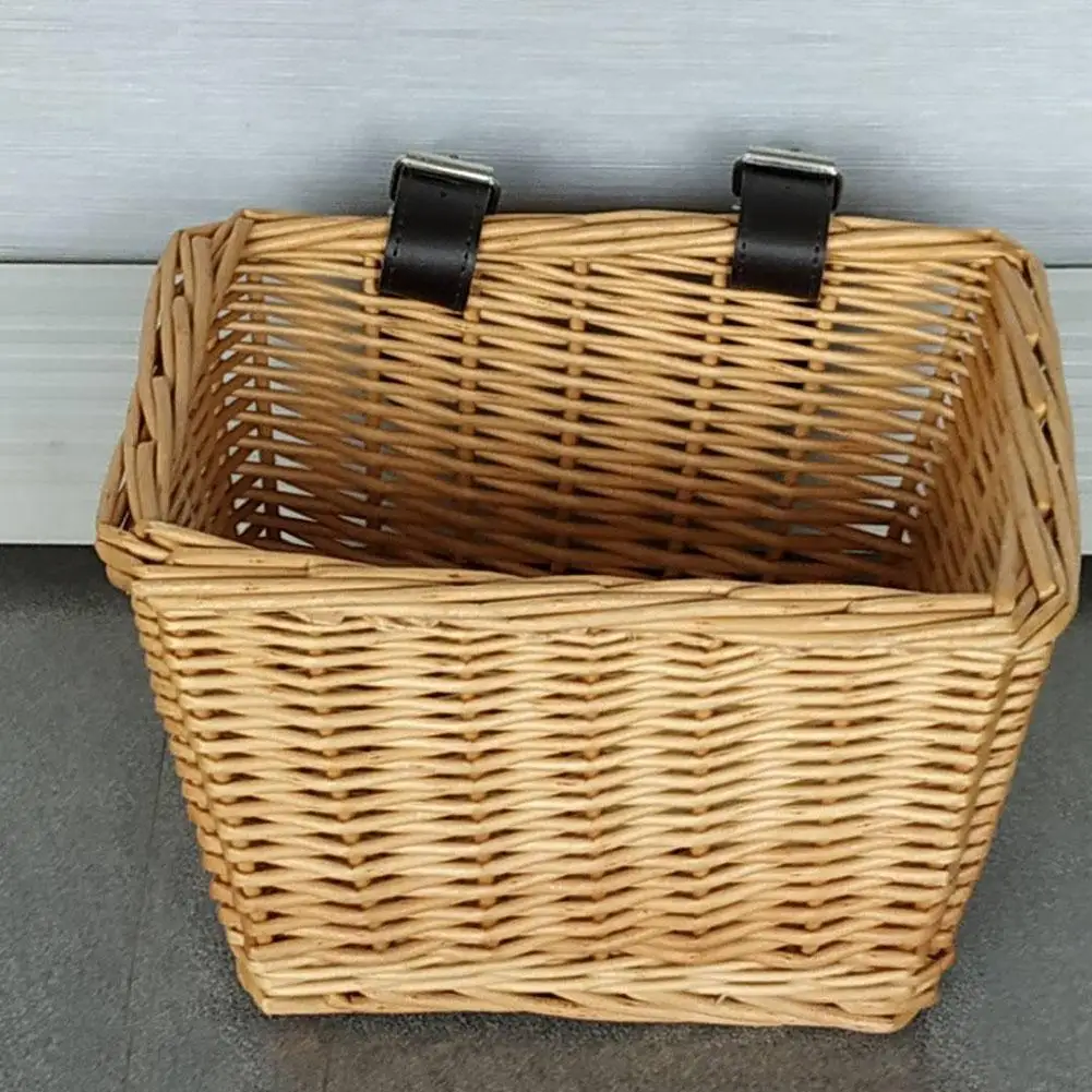 Best Bike Organizer Rattan Baskets Outdoor Bicycle Basket Environmentally Friendly Handwoven Willow Square Bicycle Storage Basket 7 Best Bike Organizer Rattan Baskets Outdoor Bicycle Basket Environmentally Friendly Handwoven Willow Square Bicycle Storage Basket 7