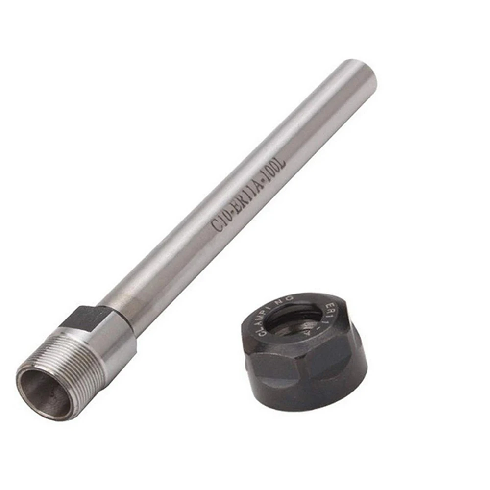 

C10 ER11A 100L Collet Holder CNC Milling Extension Rod Straight Rod