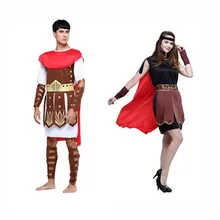 Halloween Cosplay Costume Greek Roman Ancient Costume Adult Men Female Warrior Masquerade Cosplay Costume Carnival Party polyresin ancient greek roman warrior armor model creative home decration aircraft gift