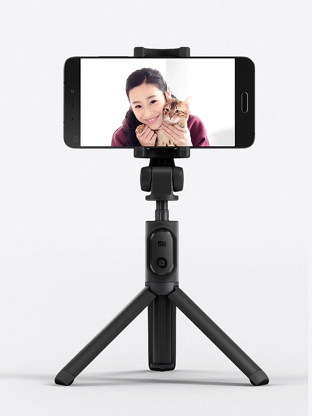 Xiaomi складной Ручной штатив селфи палка monopod selfiestick Bluetooth с беспроводным затвором для Android и iPhone
