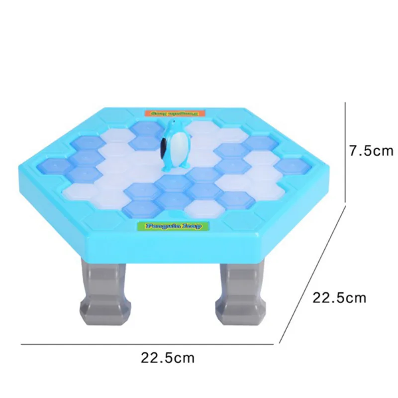 Новые изделия для крошения льда с пингвином сохранить пингвина большие семейные игрушки подарки настольная игра забавная игра название "сделать пингвина отвалиться"