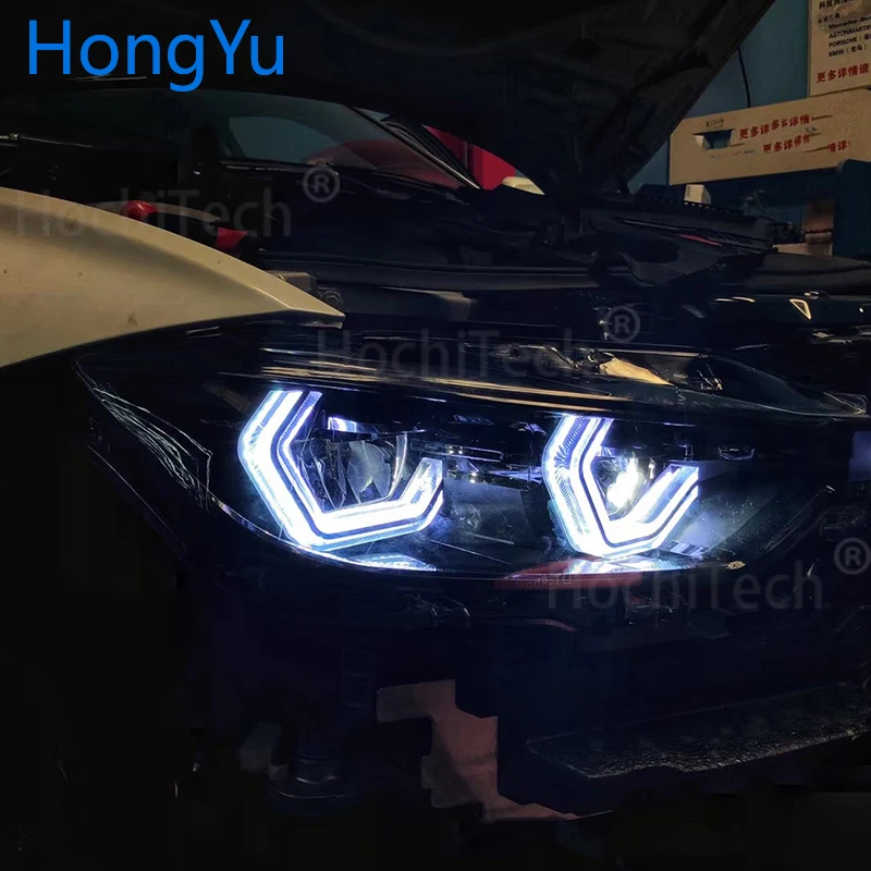 Для BMW 5 серии F10 XENON 535i 550i 520i 528i аксессуары RGBW многоцветный Знаковый стиль M4