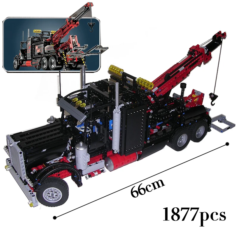 

LEPIN Technic Series 1927pcs The American heavy container trucks Model Building blocks Bricks legoINGly 8285 toys for children
