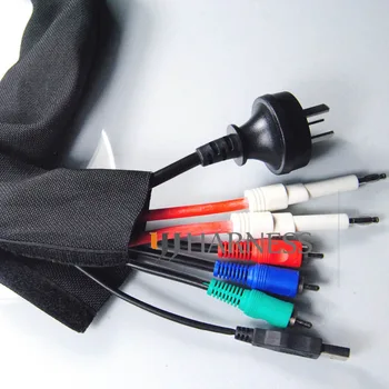 

45MM Black Flexo Wrap with Hook & Loop Fastener multifilament cable wrap