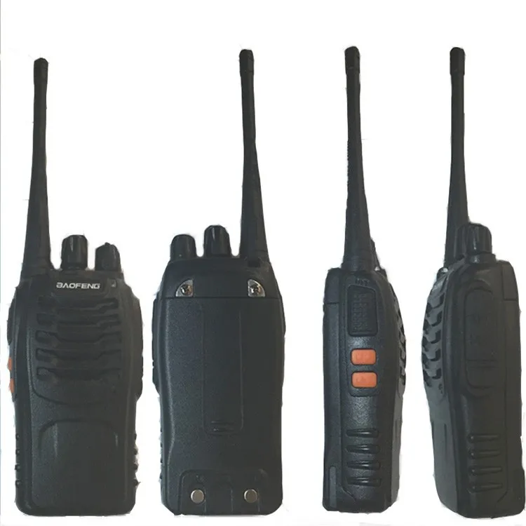 2 шт hf переносные комплекты cb радио рация пара для полицейского оборудования сканер Bao Feng baofeng bf 888s Walky Talky профессиональный