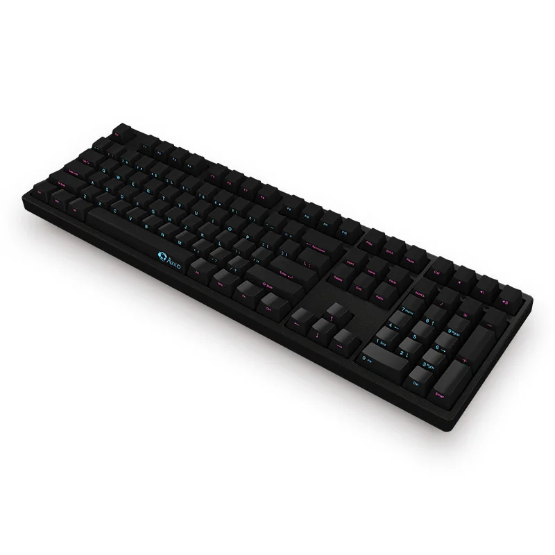  AKKO Midnight Side Printed PBT OEM Height Keycaps 108 Key Keycap Set for Mechanical Keyboard Only S