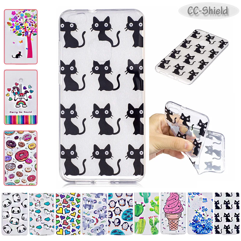 

Fitted TPU Case for Huawei P10 Lite WAS-LX1 WAS-TL10 Soft Silicone Cover Phone Case for Huawei P 10 Lite P10Lite WAS LX1 TL10