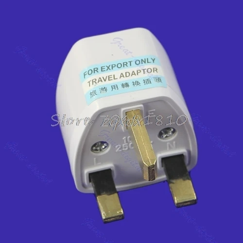 

UE UA US UK 220v Pour Universal Voyage AC Plug Power Socket Adapter Converter