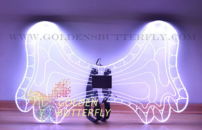 LED Wings 10 видов стилей Женский женский с крыльями ангела светящиеся 2017 популярные
