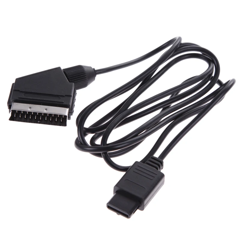 184 см Гибкий Экранированный Кабель 21 pin видео и стерео аудио выход подключения RGB кабель для SNES для N64 для Gamecube L3EF