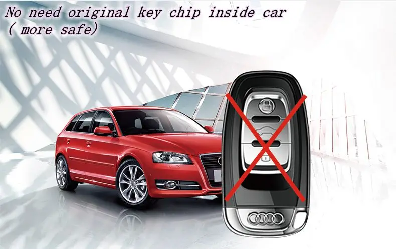 Дистанционный запуск двигателя audi