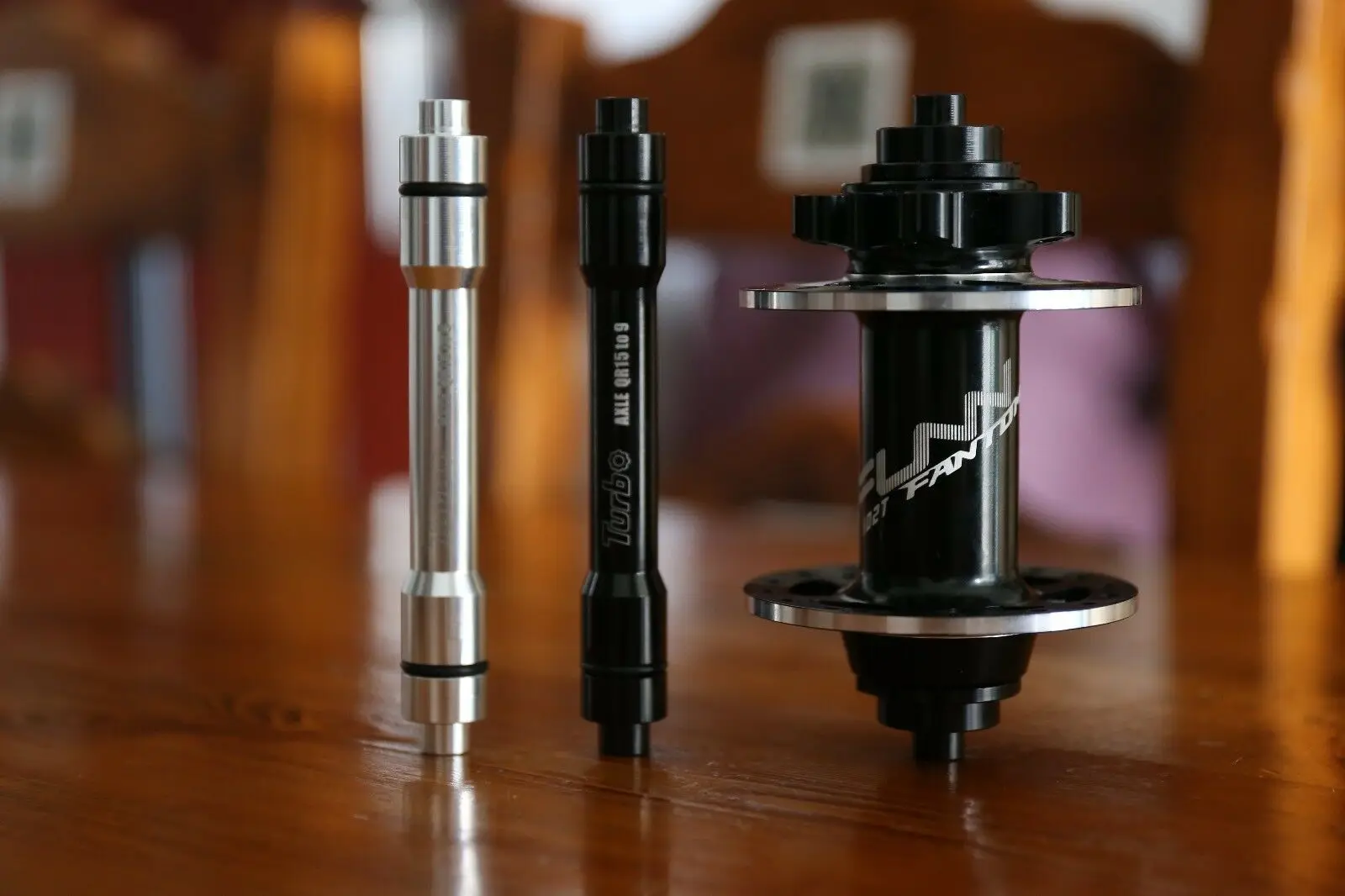 

15mm Thru Axle Hub Adapter to 9mm Quick Release Skewer - 15mm Thru Hub Adapter