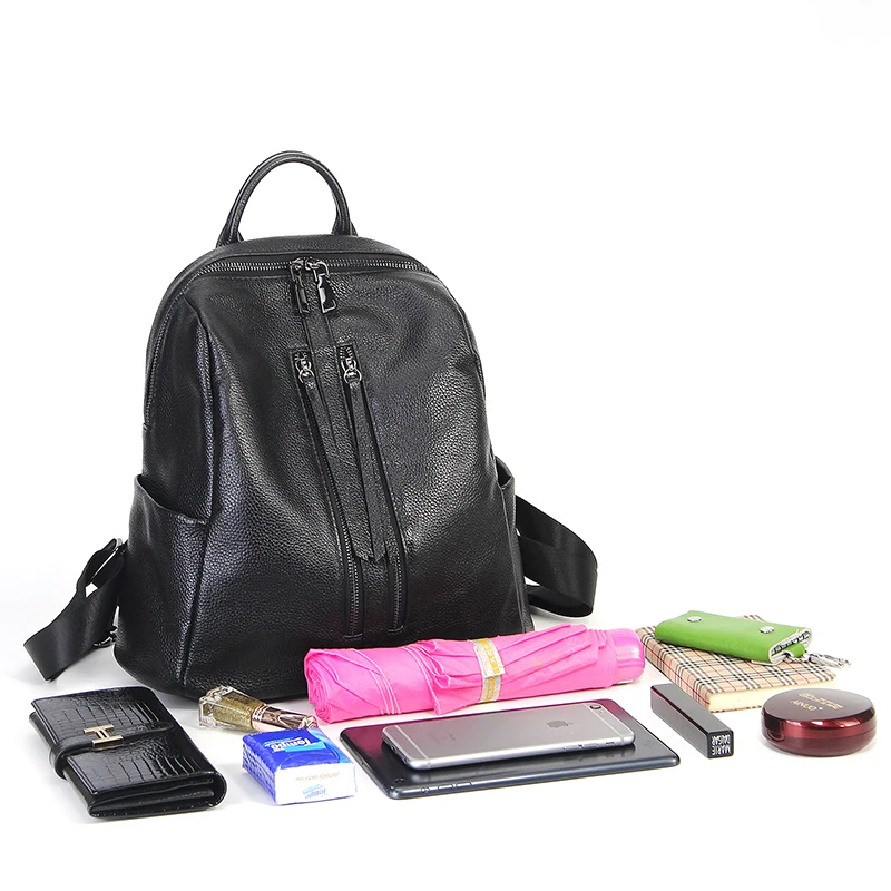 ZROM Brand Women Backpack High Quality Leather Backpacks for Teenage Girls Female School Fashion Shoulder Bag Backpacks ZROM Brand Women Backpack High Quality Leather Backpacks for Teenage Girls Female School Fashion Shoulder Bag Backpacks