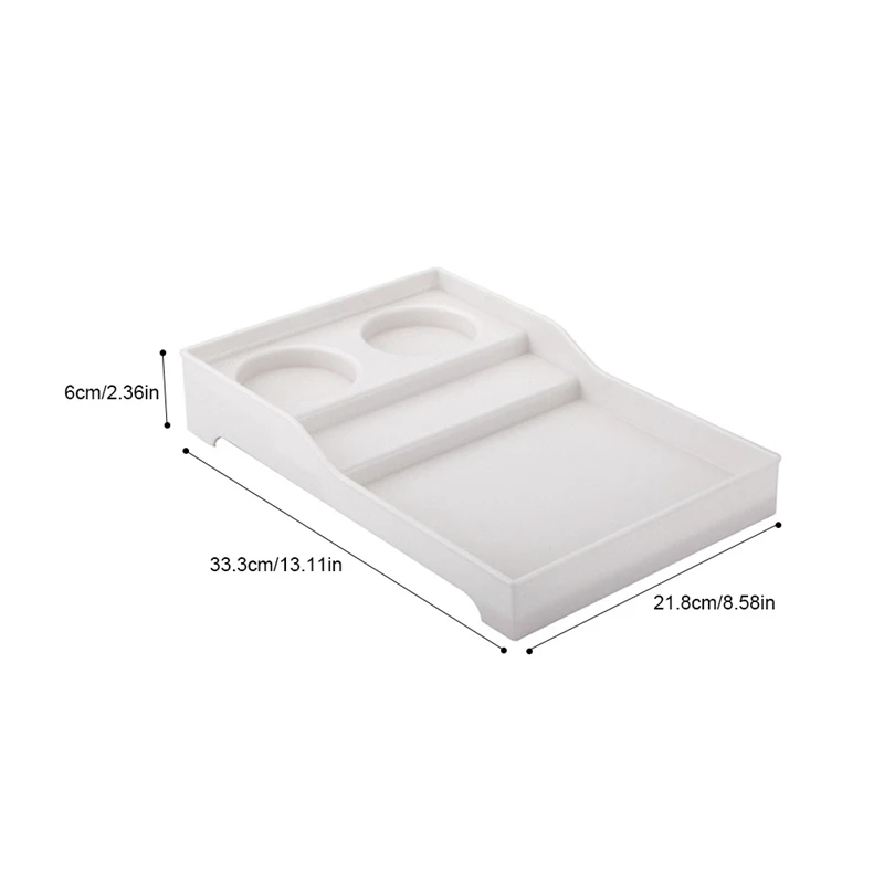 Promotion Hotel Supplies Abs Toothbrush Holder Bathroom Disposable Toiletries Storage Tray