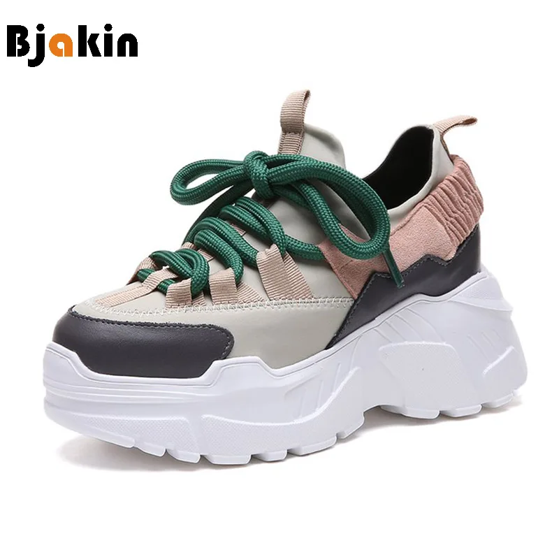 

Bjakin Height Increasing Women Running Shoes 2019 New Style Athletic Sneakers Females Comfortable Walking Shoes Zapatillas Mujer