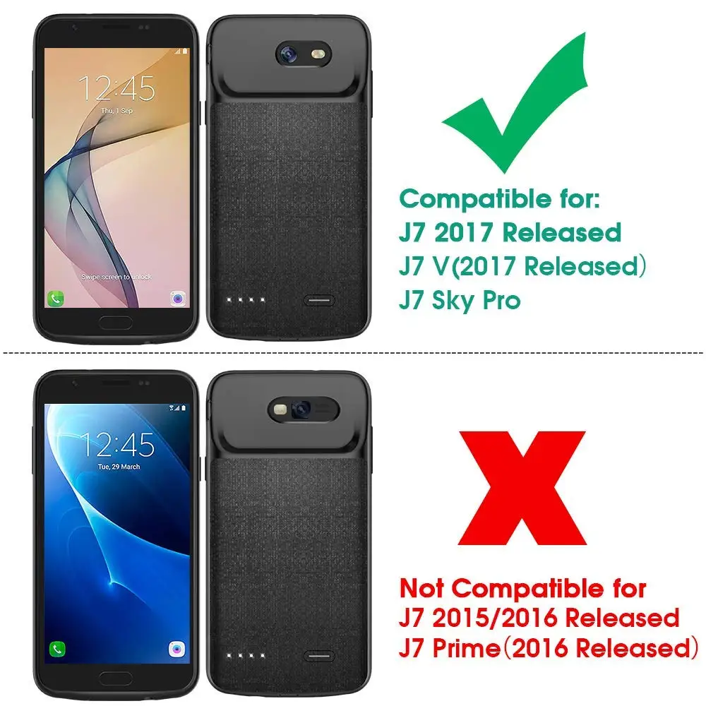 NEWDERY внешний аккумулятор чехол для samsung J7 Prime 4000 мАч запасное зарядное устройство чехол для телефона для samsung galaxy J7 J7V Sky Pro