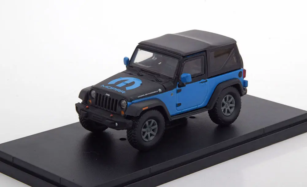 Green Light 143 2010 Jeep Wrangle Mopar alloy toy car toys for