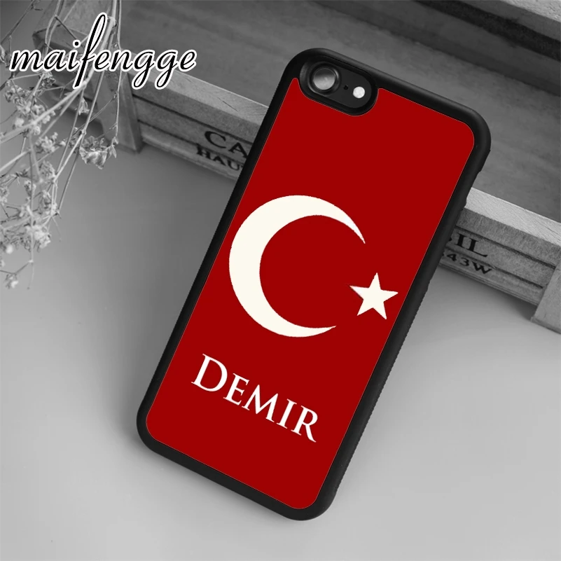 maifengge TURKEY TURKISH FLAG Case For iPhone 14 5 6 6s 7 8 plus X XR