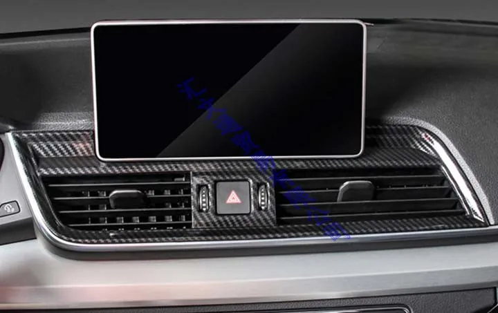 Чехол из углеродного волокна для Audi Q5 FY 2018 2019 средний выпуск вентиляционного
