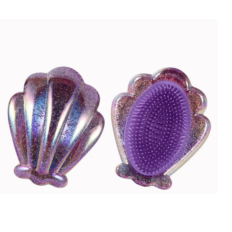 

Beautiful Shell Comb Anti-knot Hairdressing Hair Comb for Girls Portable
