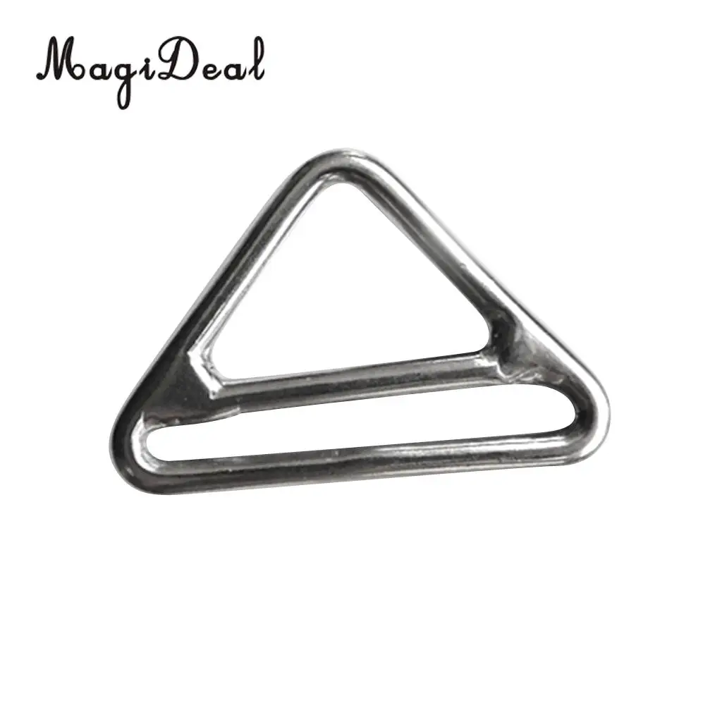 MagiDeal Scuba Diving 316 Stainless Steel Ring for 5cm Weight Belt Webbing Water Sports Swimming Diving Accessories
