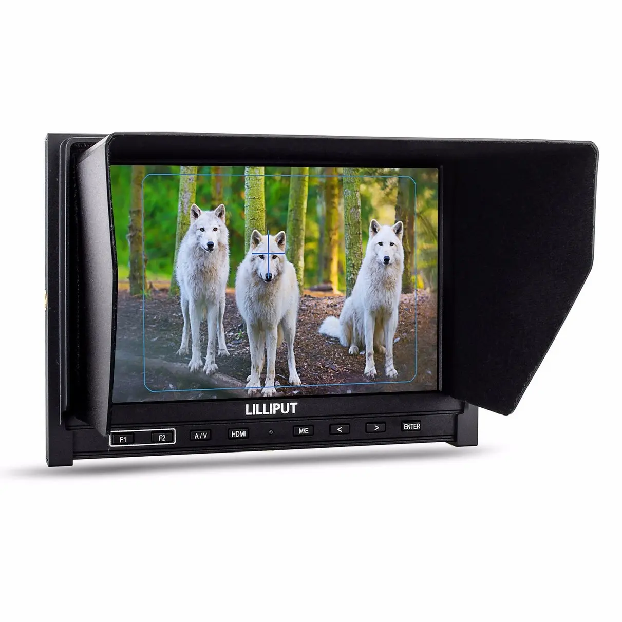

Lilliput 7" 339 IPS 1280x800 Slim HDMI Input AV In&out Comes With 2600mah Battery