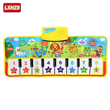 

Children game blanket Colour Kids Baby Animal Piano Musical Touch Play Singing Gym Carpet Mat Toy Gift Music Carpet blanket Rug